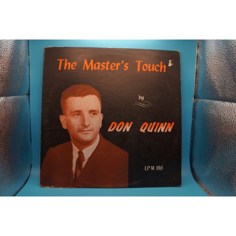 Don Quinn The Master's Touch Vinyl LP 186 Gospel Spiritual Crusade Enterprises